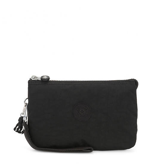 Kipling Creativity Extra Large Klassiska Wristlet Handväska Svarta | SE 1957JP